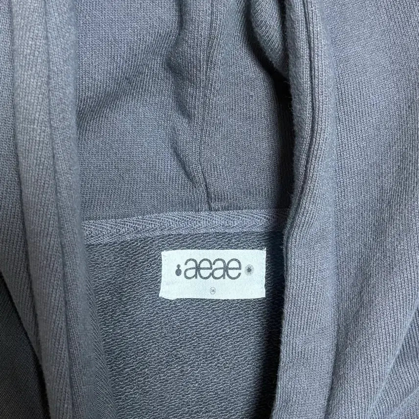 [BUNJANG] aeae Charcoal Hoodie / aeae - 에이이에이이 후드티