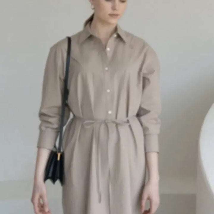 [BUNJANG] Depound Long Shirt Dress / 드파운드 롱 셔츠 원피스