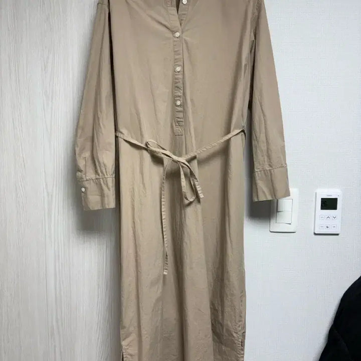 [BUNJANG] Depound Long Shirt Dress / 드파운드 롱 셔츠 원피스