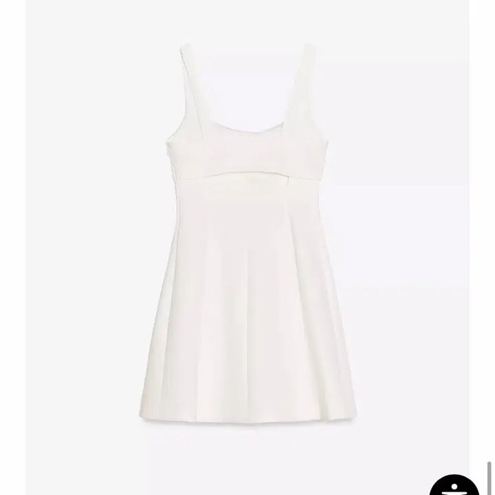 [BUNJANG] ZARA White Mini A-line Dress / 자라 화이트 미니 A라인 원피스