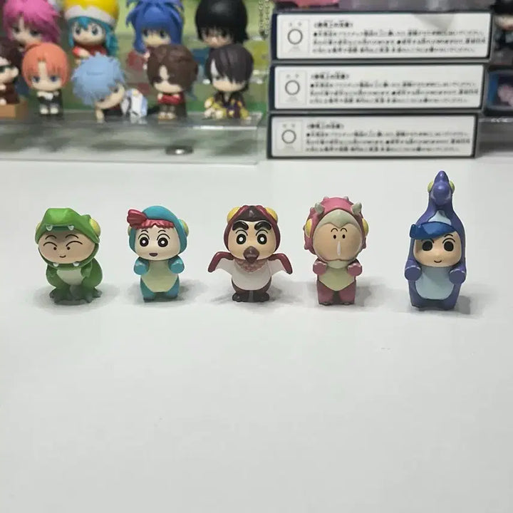 [BUNJANG] Crayon Shin-chan Dinosaur Diary Gacha Bundle Set / 짱구 나란히 공룡일기 가챠 풀세트 일괄