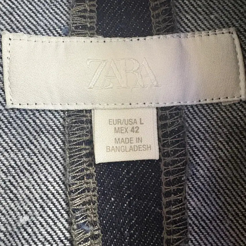 [BUNJANG] Zara Denim Work Jacket - Size L / [L] 자라 데님 워크자켓