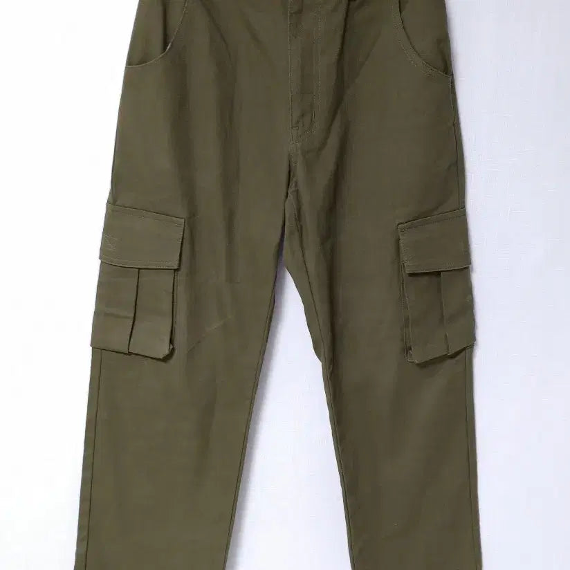 [BUNJANG] JeMut Cargo Pants (Olive/Khaki, 28) / [제멋] 카고 팬츠 (카키/올리브, 28사이즈, 밴딩)