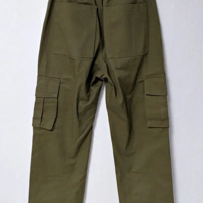 [BUNJANG] JeMut Cargo Pants (Olive/Khaki, 28) / [제멋] 카고 팬츠 (카키/올리브, 28사이즈, 밴딩)