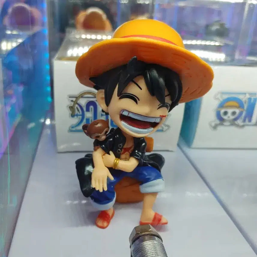 [BUNJANG] One Piece Luffy Smile Figure Resin PVC Sealed / 원피스 루피 스마일 피규어 레진 PVC 미개봉 원피스레진 루피피규어