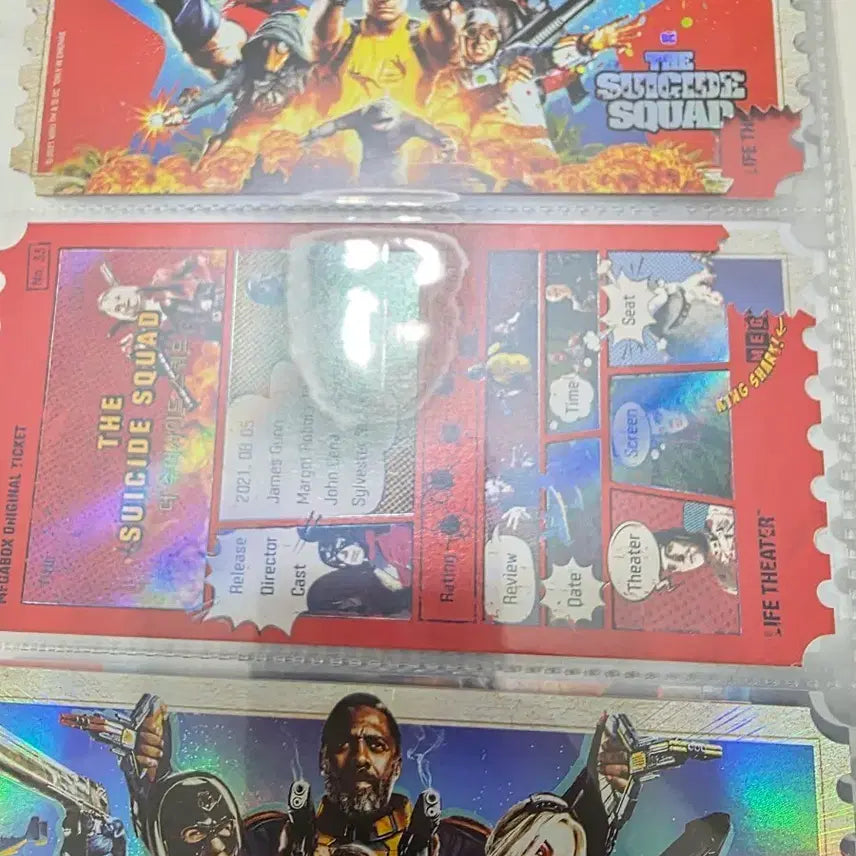 [BUNJANG] The Suicide Squad Megabox Original Ticket / 더 수어사이드 스쿼드 오티 메가박스 오리지널티켓