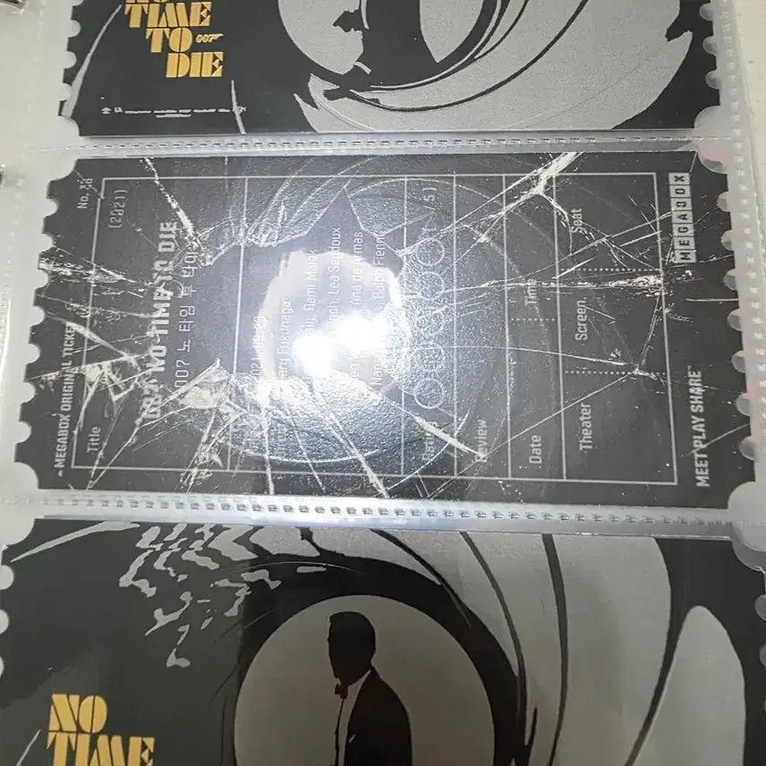 [BUNJANG] No Time to Die Megabox Original Ticket / 007 노 타임 투 다이 오티 메가박스 오리지널티켓