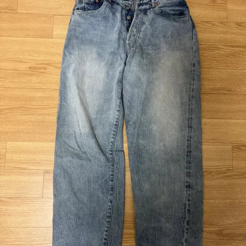 [BUNJANG] Comoli Bleach Jeans Size 0 / Comoli 코모리 블리치  0사이즈