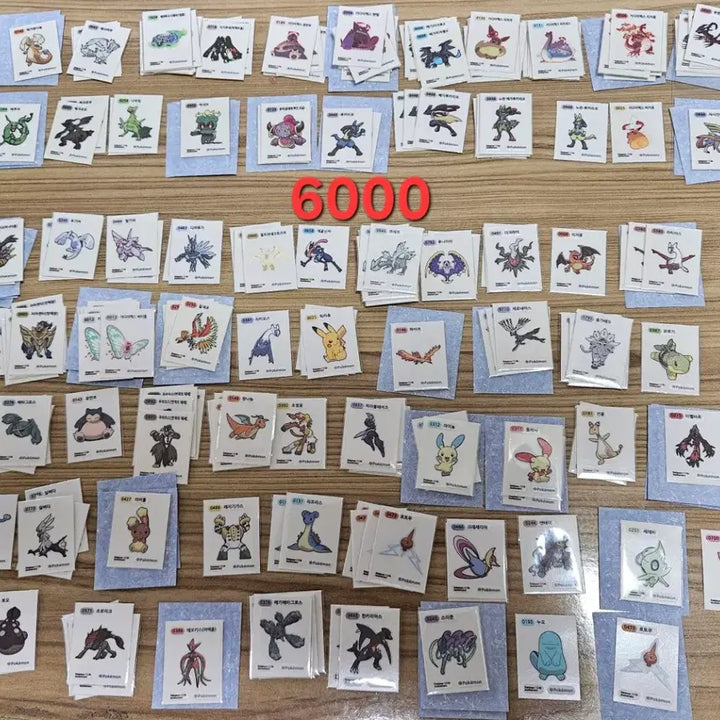 [SOLD OUT] 포켓몬 띠부씰 시즌5 30주년 로고씰 레쿠쟈 비크티니 나무킹 썬더  판매
