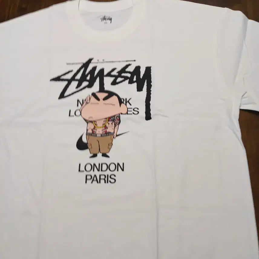 [SOLD OUT] 스투스짱구 콜라보 반팔티 110