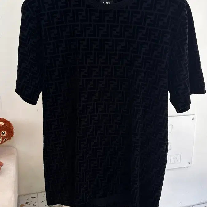 [SOLD OUT] 펜디 자카드 반팔티 m