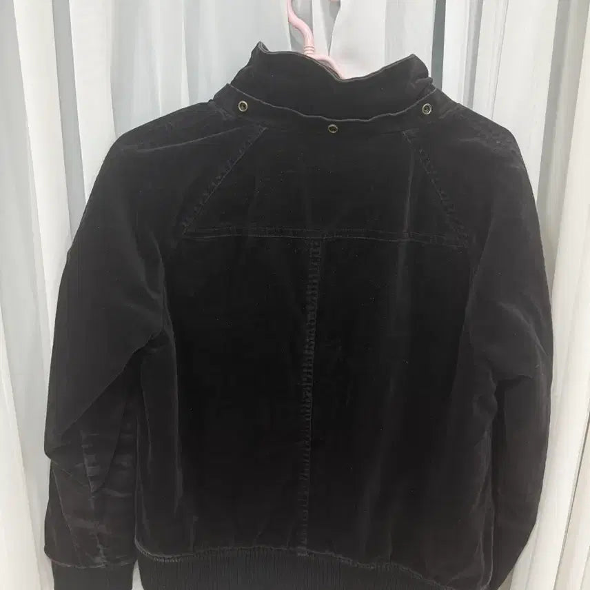 [BUNJANG] Black Velvet Winter Jacket / 야상