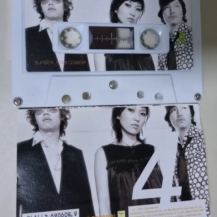 [BUNJANG] Rollercoaster 4th Album Cassette Tape / 롤러코스터 4집 (개봉 카세트테이프)