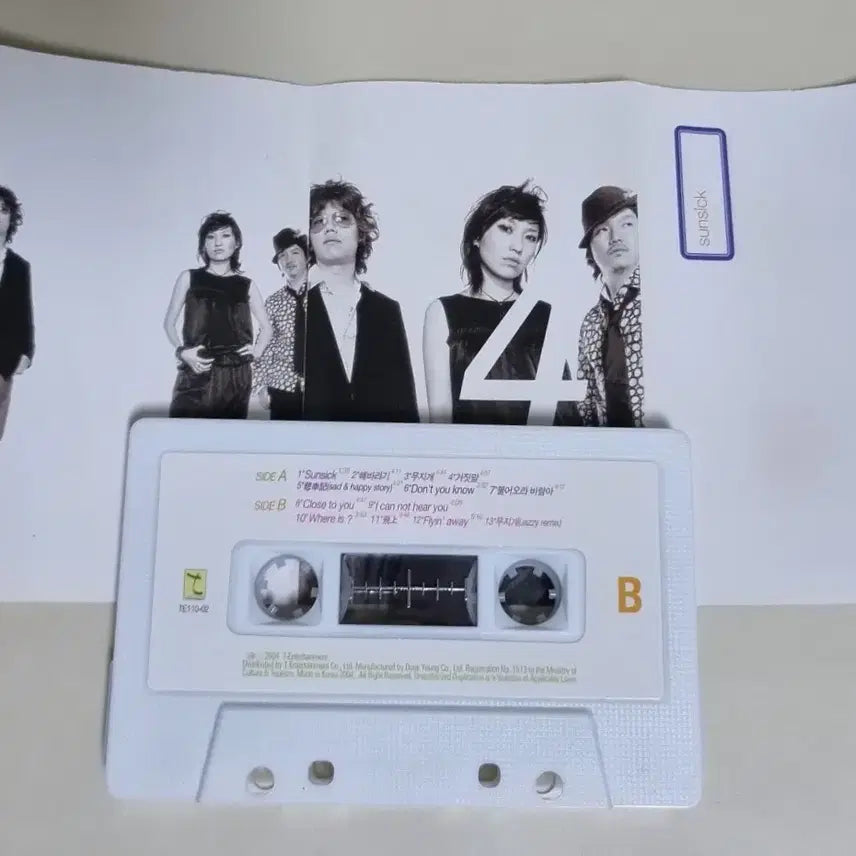 [BUNJANG] Rollercoaster 4th Album Cassette Tape / 롤러코스터 4집 (개봉 카세트테이프)