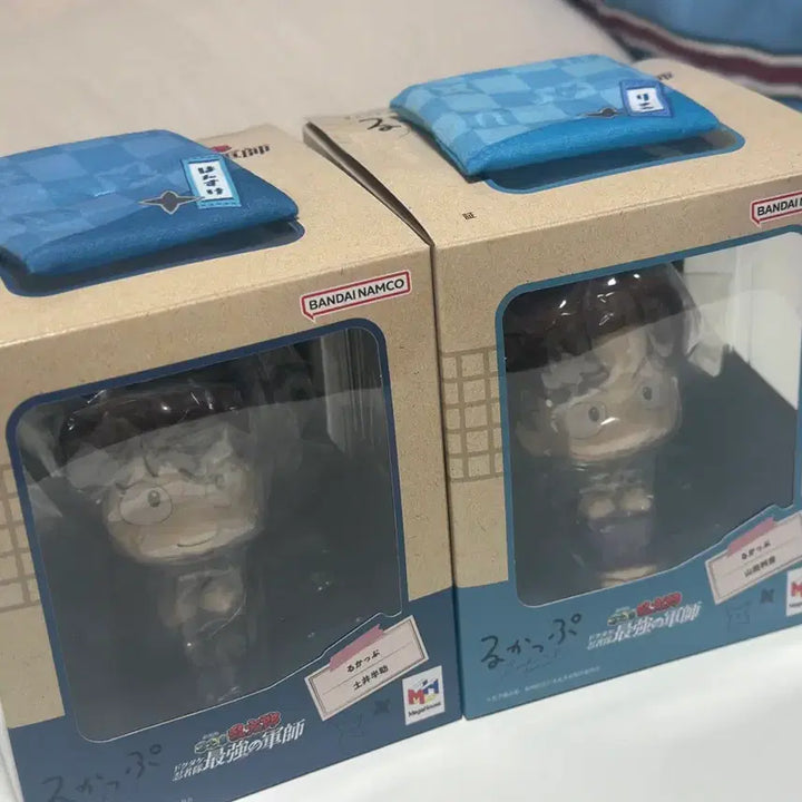 [BUNJANG] Nintama Rantaro Rikimaru Lookup Figure with Cushion / 닌타마 리키치 룩업 방석포함 판매