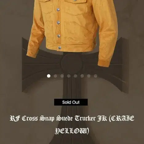 [BUNJANG] Rapinato Suede Trucker Jacket Yellow / 라피나토 스웨이드 트러커 자켓 옐로우