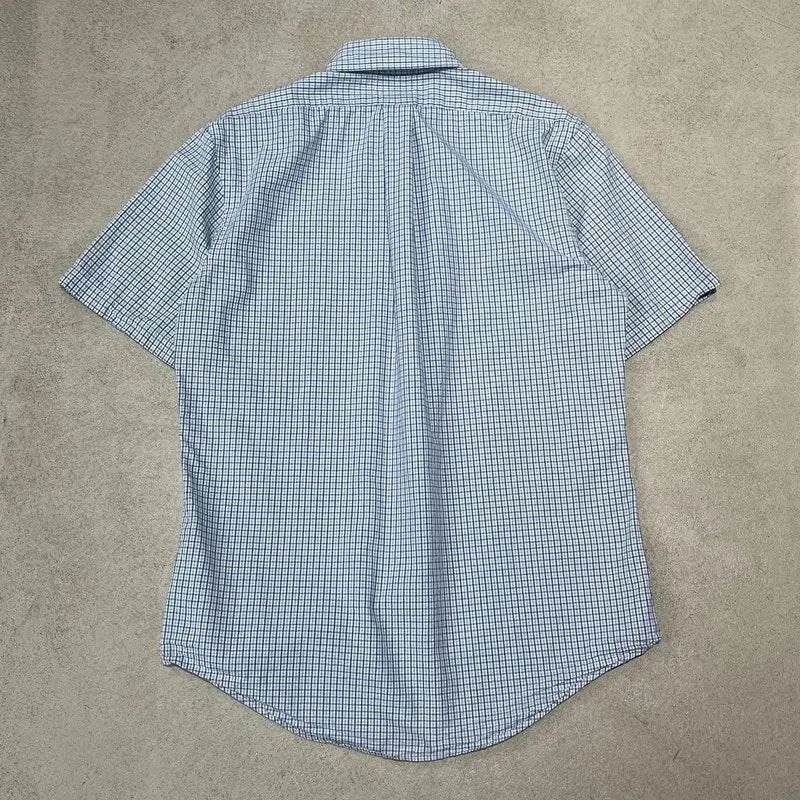 [BUNJANG] Brooks Brothers Checkered Half Shirt / 브룩스브라더스 체크 하프셔츠 s10868