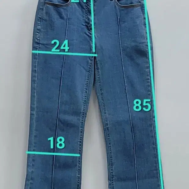 [BUNJANG] JILLSTUART Semi Bootcut Jeans / JILLSTUART 질스튜어트 세미 부츠컷 청바지 / 여 67-94
