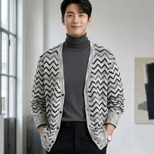 [BUNJANG] MISSONI Zigzag Cardigan / 이태리 명품] 미쏘니(MISSONI) 지그재그 가디건 95 100