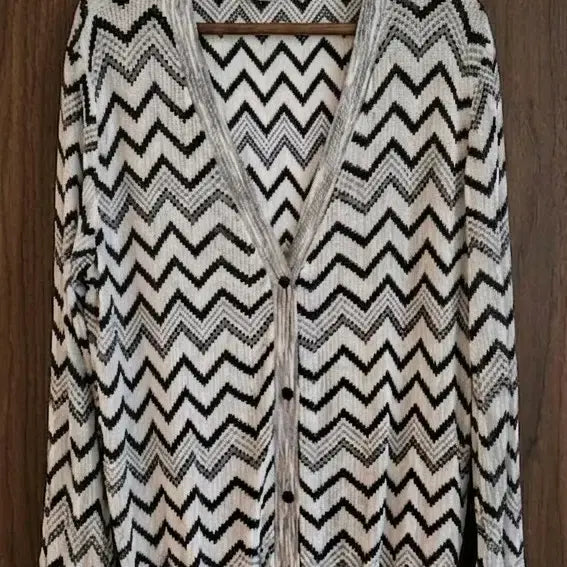 [BUNJANG] MISSONI Zigzag Cardigan / 이태리 명품] 미쏘니(MISSONI) 지그재그 가디건 95 100
