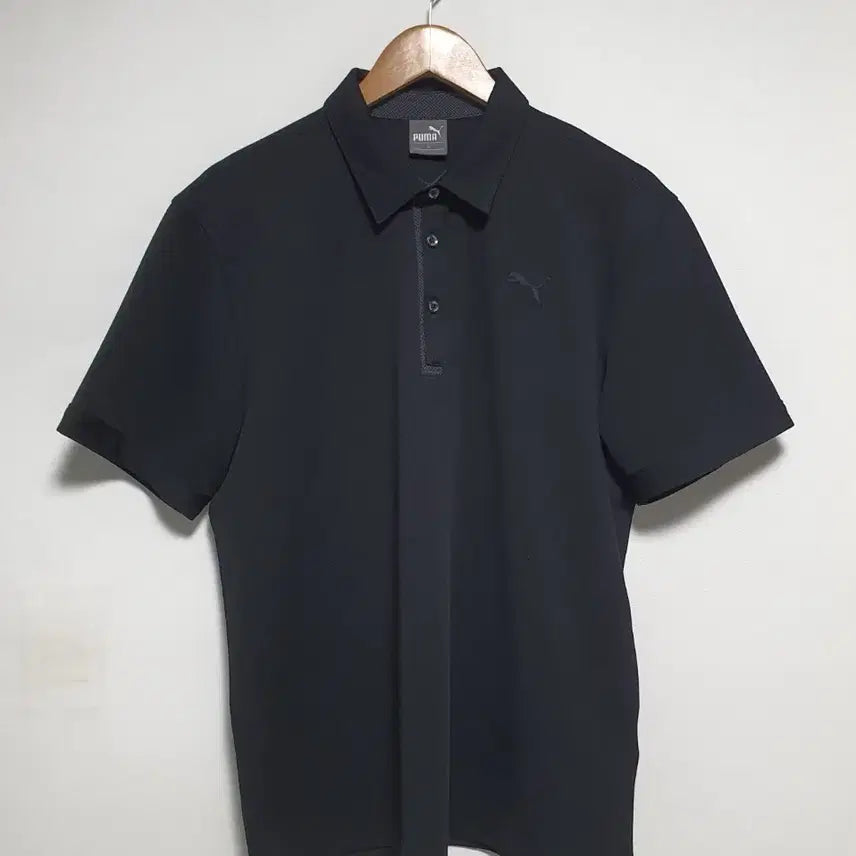 [SOLD OUT] 푸마 기능성 반팔 카라티 105사이즈 블랙