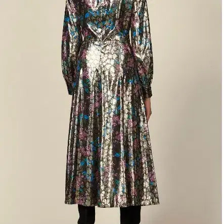 [BUNJANG] Sandro Glitter Floral Dress / 정가 295유로! 산드로 SANDRO 글리터 플로랄 원피스