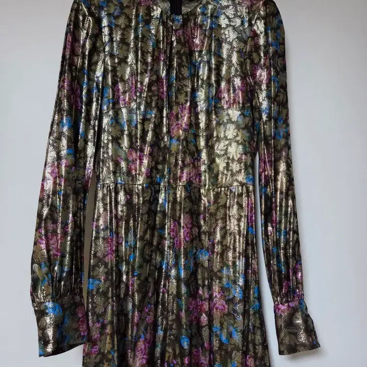 [BUNJANG] Sandro Glitter Floral Dress / 정가 295유로! 산드로 SANDRO 글리터 플로랄 원피스