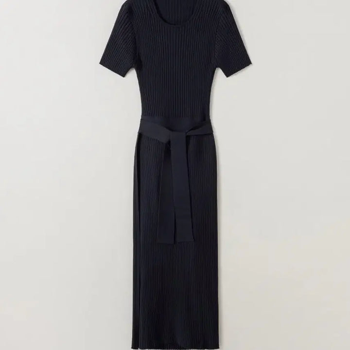 [SOLD OUT] 시에 sie 에이프런 랩 니트 드레스