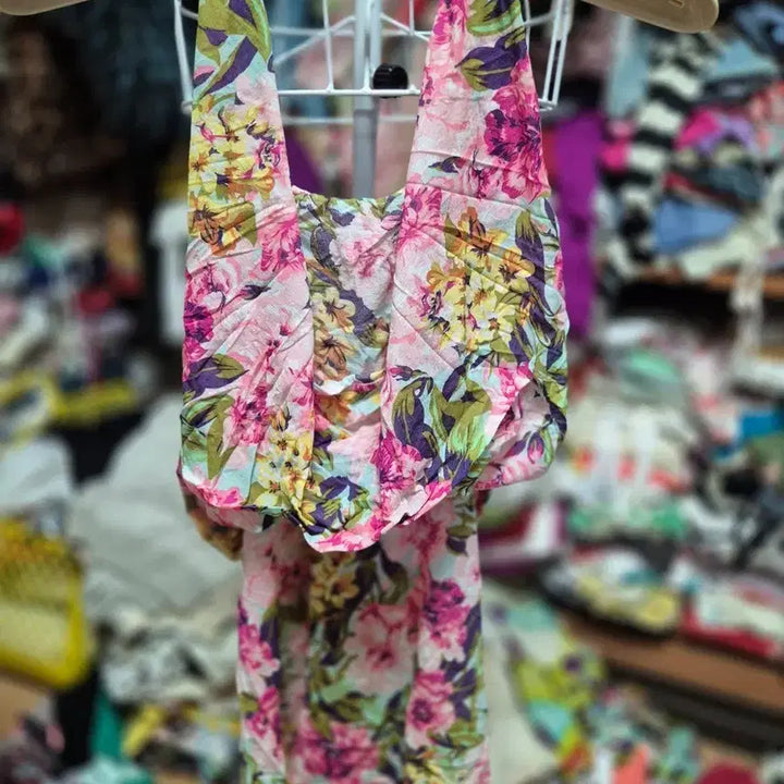 [BUNJANG] Kenzo Sleeveless Floral Top / 겐조