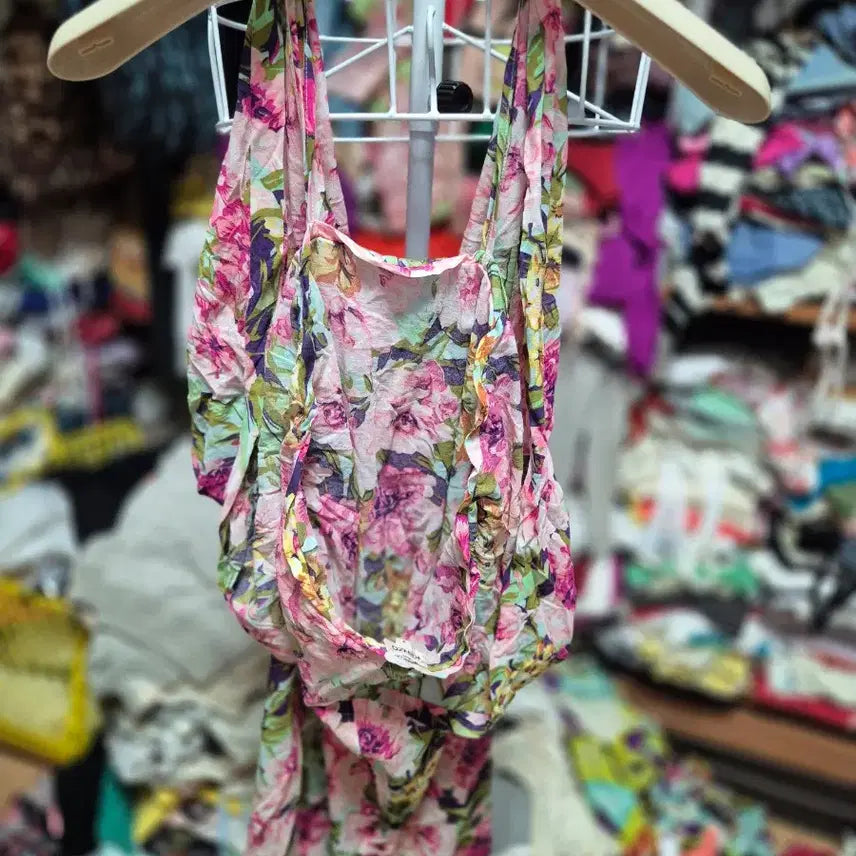 [BUNJANG] Kenzo Sleeveless Floral Top / 겐조