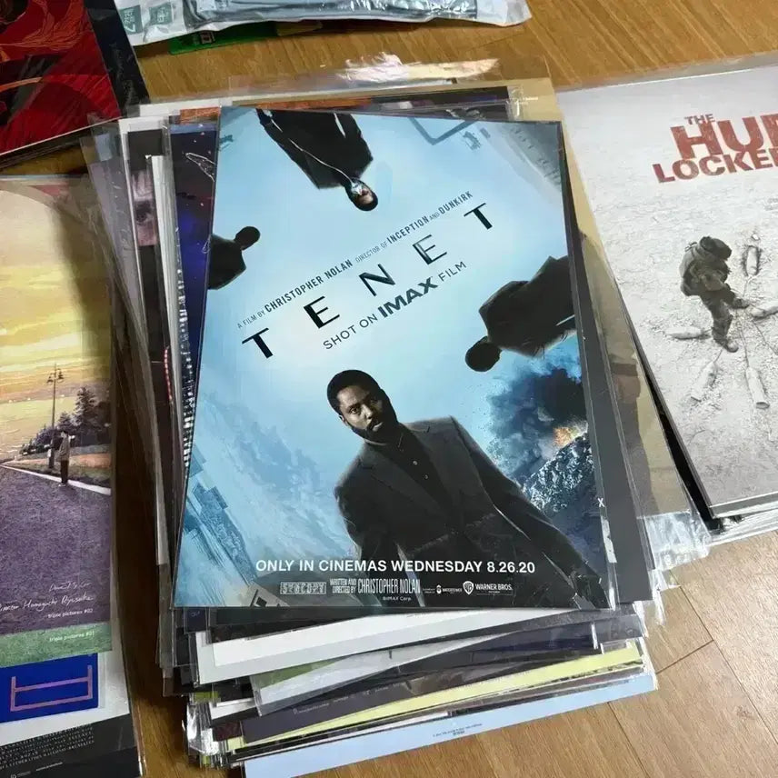 [BUNJANG] Tenet A3 Poster Set / 테넷 A3 포스터 캣닐양면로버트패틴슨 크리스토퍼놀란감독굿즈인셉션오펜하이머