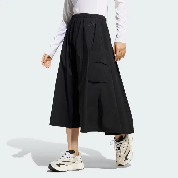 [BUNJANG] Adidas Black Midi Skirt S / 아디다스 블랙 스커트 S