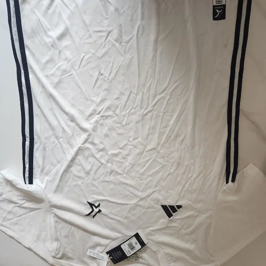 [BUNJANG] Adidas K League White Short Sleeve T-Shirt XL / K리그 아디다스 화이트 반팔 티셔츠 XL