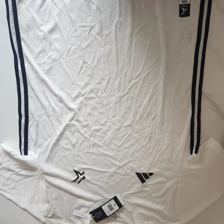 [BUNJANG] Adidas K League White Short Sleeve T-Shirt XL / K리그 아디다스 화이트 반팔 티셔츠 XL