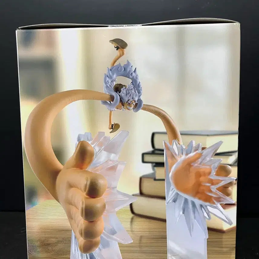 [BUNJANG] Figlife Luffy Nika Figure + Bookmark / 미개봉 원피스 루피 피규어 니카 피규어 + 책갈피 피그라이프 피규어