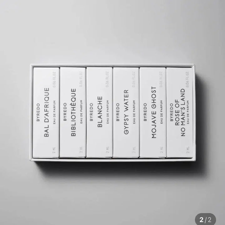 [BUNJANG] Byredo Discovery Set 2ml (Various Scents) / 바이레도 디스커버리 2ml(브와 옵스퀴르,바닐앙티끄,렌드뉘,루즈카오티크)