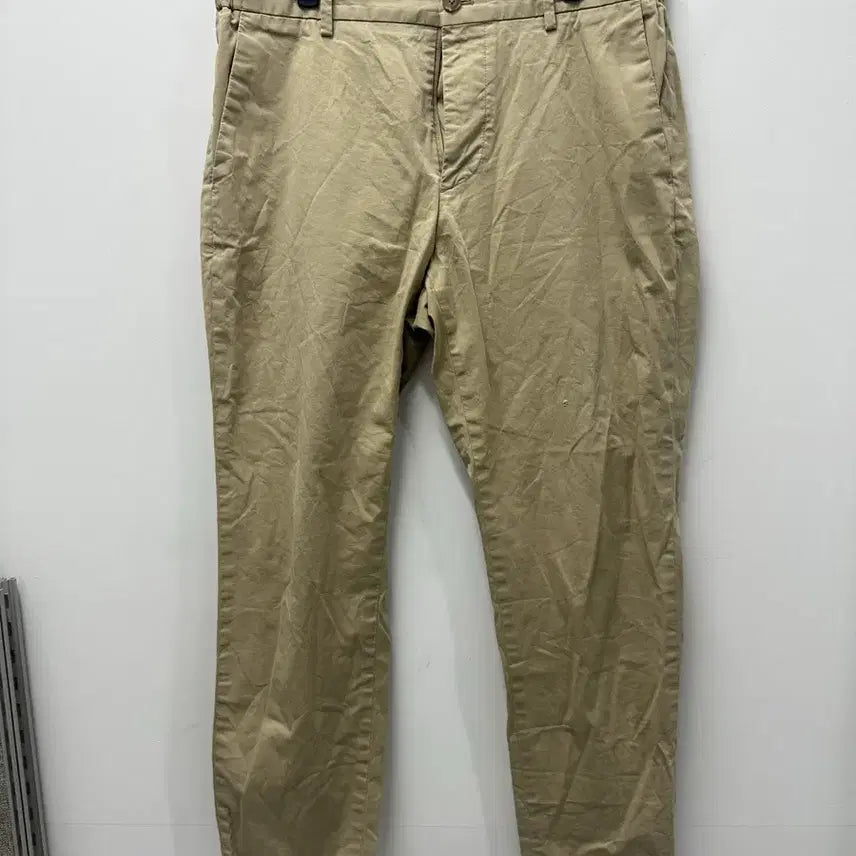 [BUNJANG] Beanpole Beige Cotton Pants / [만원 아라비아빈티지]빈폴 베이지 면 팬츠 35