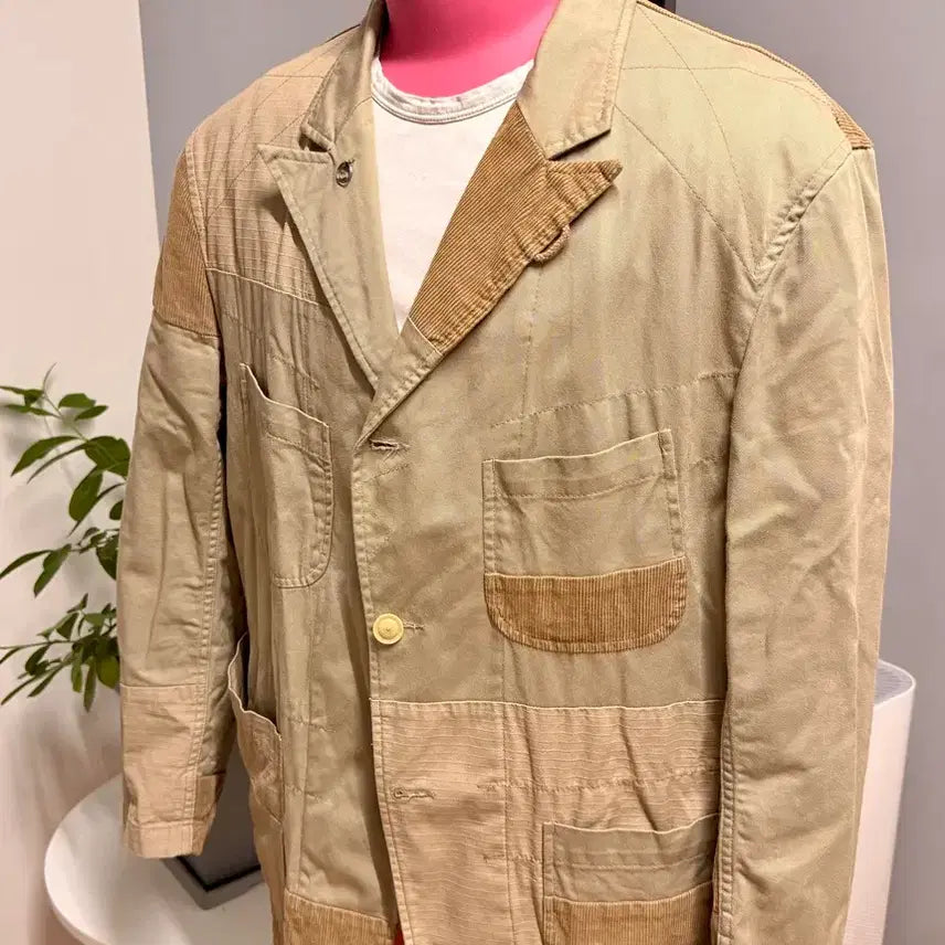[BUNJANG] Engineered Garments Bedford Patchwork Jacket L / 엔지니어드가먼츠 베드포드 패치워크 자켓 L 라지