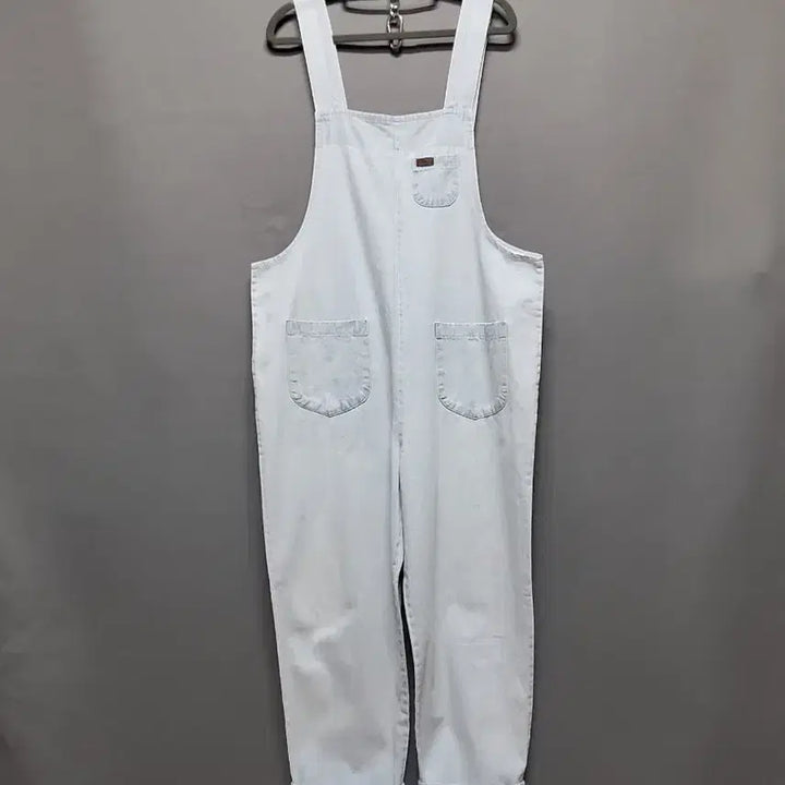 [BUNJANG] Light Wash Denim Overall Pants / 연청 데님 멜빵 바지 (빅싸이즈 가능)