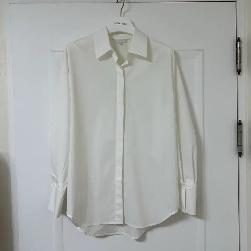 [SOLD OUT] 메비 이삐셔츠 플레인 화이트 0
