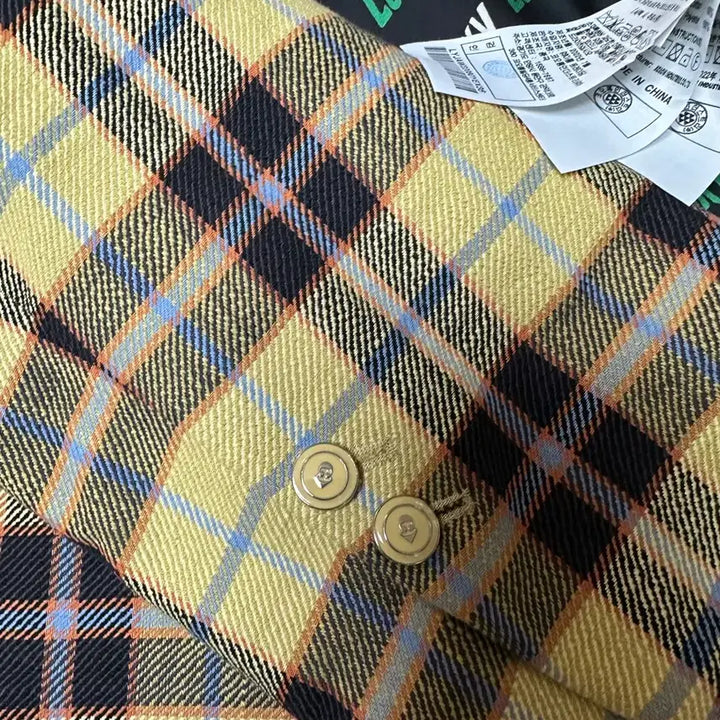 [BUNJANG] Lucky Plaid Jacket / 럭키 플래드 자켓 36사이즈