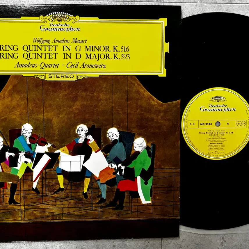 [BUNJANG] Amadeus Quartet Mozart LP / [중고LP] 아마데우스 쿼르텟, 모차르트