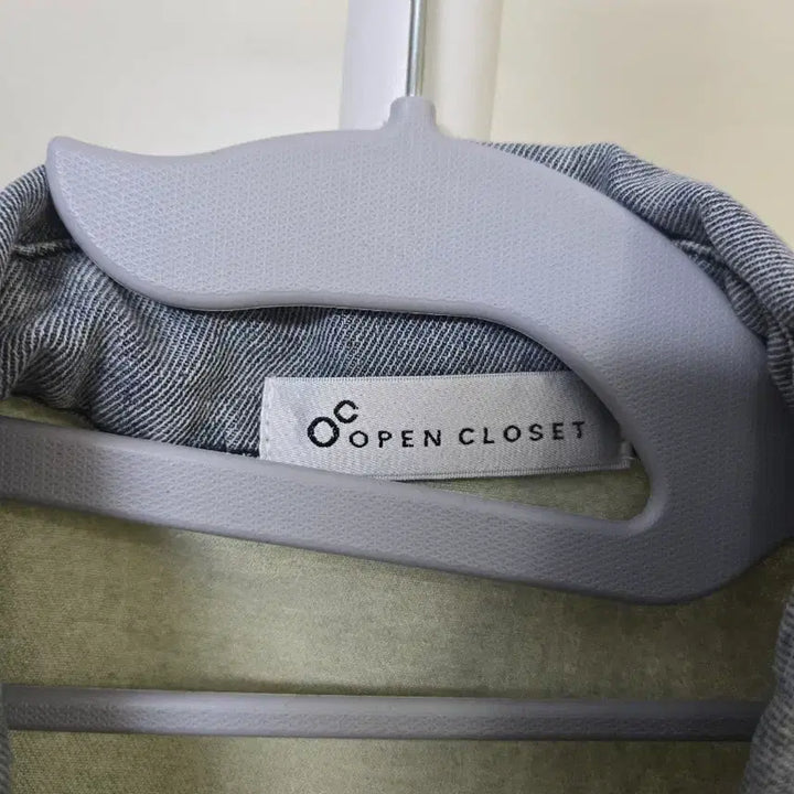 [BUNJANG] OPEN CLOSET Denim Color Block Shirt / OPEN CLOSET 청 데님 배색 남방