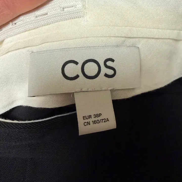 [BUNJANG] COS Tailored Wide Leg Wool Trousers / COS 코스 와이드 레그 테일러드 트윌 울 트라우저 팬츠 38