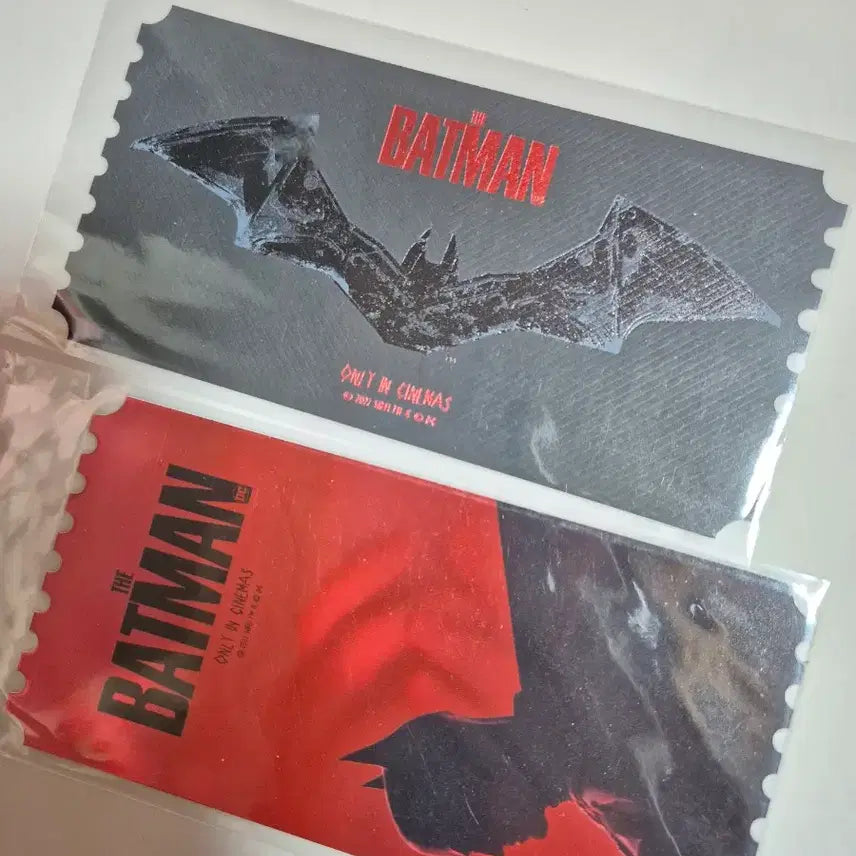 [BUNJANG] The Batman Original Ticket Set / 더배트맨 오리지널티켓2종