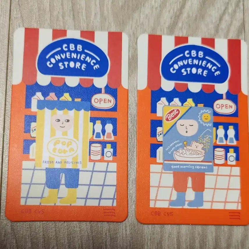 [BUNJANG] CBB Circus Boy Band Popcorn Set / CBB 서커스보이밴드 편의점 팝콘세트