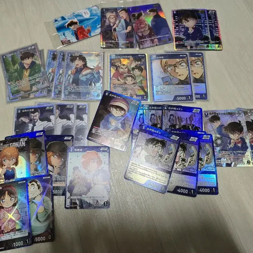 [BUNJANG] Detective Conan TCG Blue Deck Source Bundle Set / 명탐정 코난 카드 게임 tcg 청덱 소스 일괄