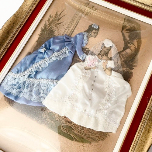 [BUNJANG] La Mode Shadowbox Frame / 앤틱 프랑스 라모드 쉐도우박스 액자