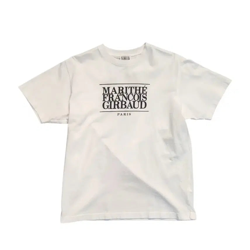 [SOLD OUT] 마리떼 프랑소와 저버 로고 반팔 티셔츠