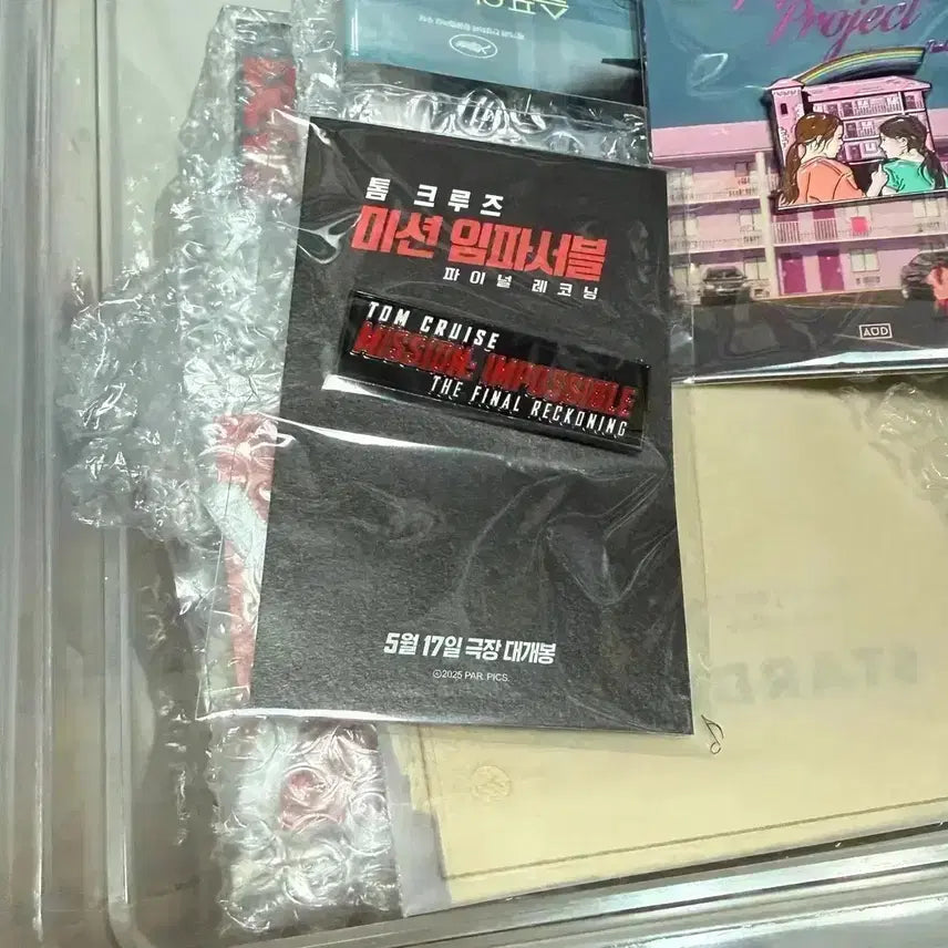 [BUNJANG] Mission: Impossible - Dead Reckoning Part One Special Screening Set / 미션임파서블 뱃지 파이널레코닝 스페셜상영회 톰크루즈 영화 돌비포스터 오티